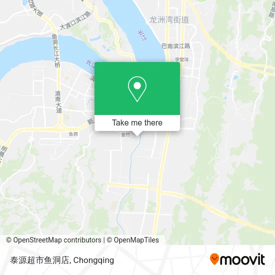 泰源超市鱼洞店 map