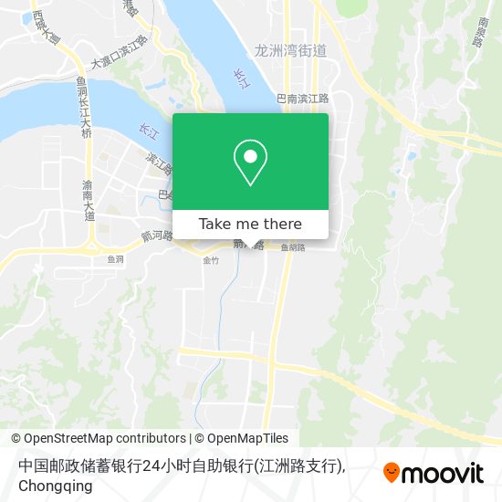 中国邮政储蓄银行24小时自助银行(江洲路支行) map