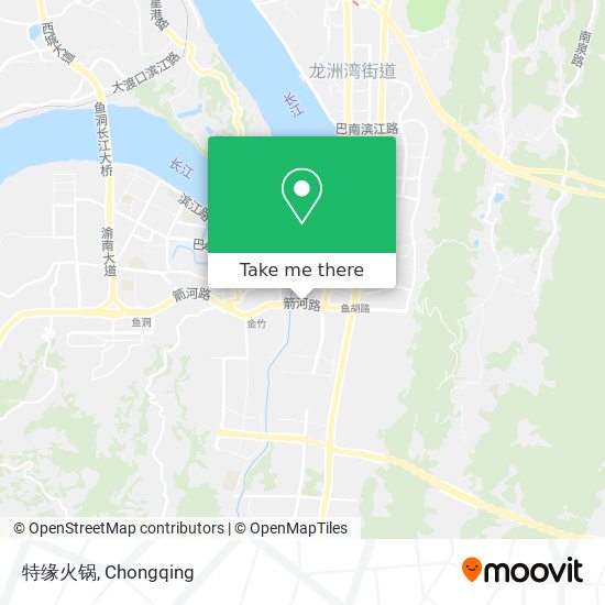 特缘火锅 map