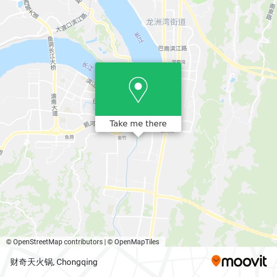 财奇天火锅 map