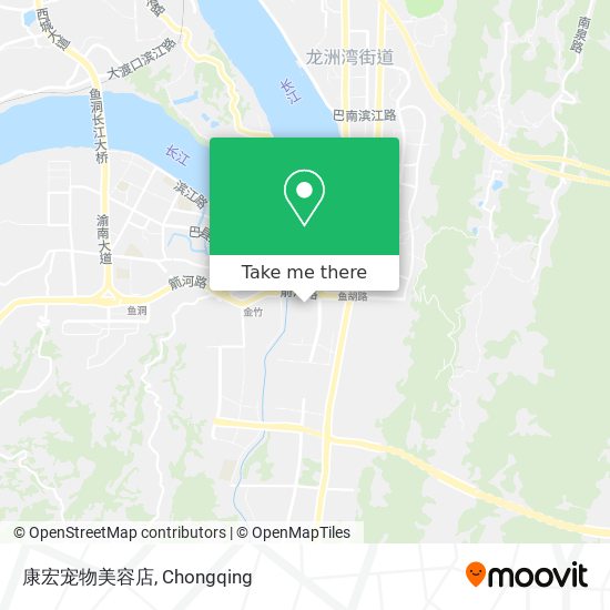 康宏宠物美容店 map