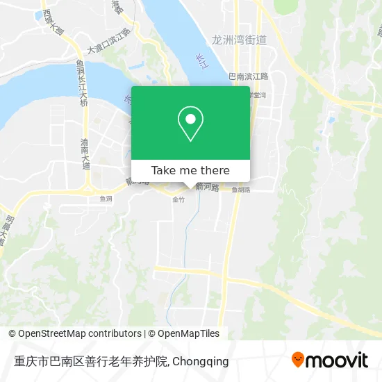 重庆市巴南区善行老年养护院 map