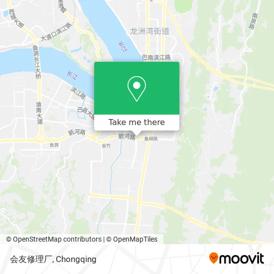 会友修理厂 map