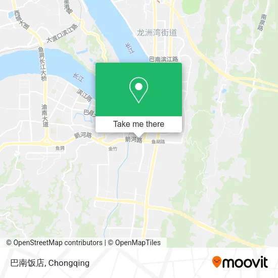 巴南饭店 map