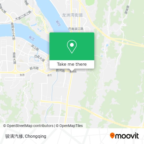 骏满汽修 map