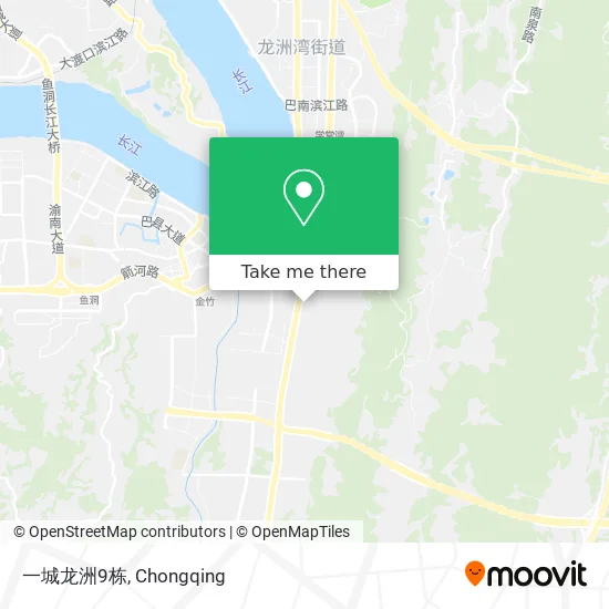 一城龙洲9栋 map