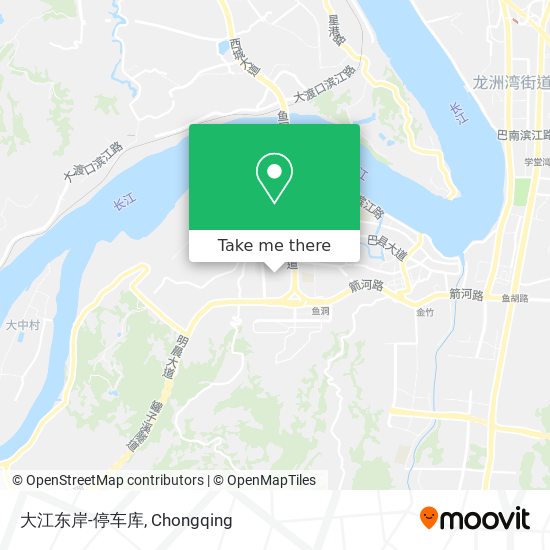 大江东岸-停车库 map