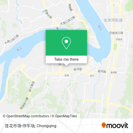 莲花市场-停车场 map