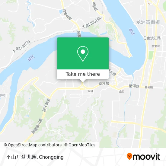 平山厂幼儿园 map