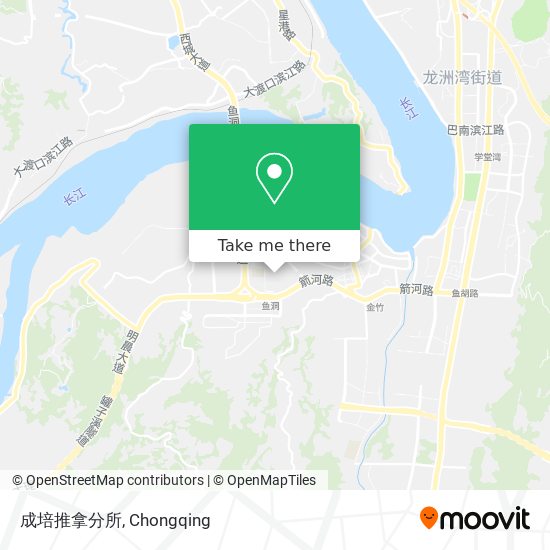 成培推拿分所 map