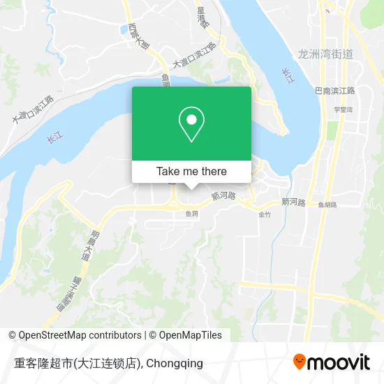 重客隆超市(大江连锁店) map