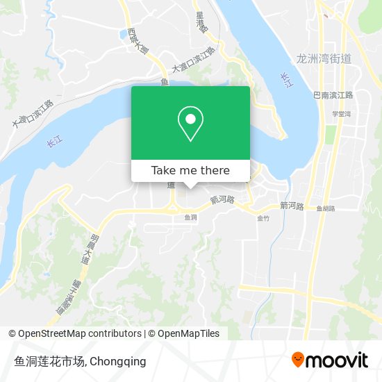 鱼洞莲花市场 map