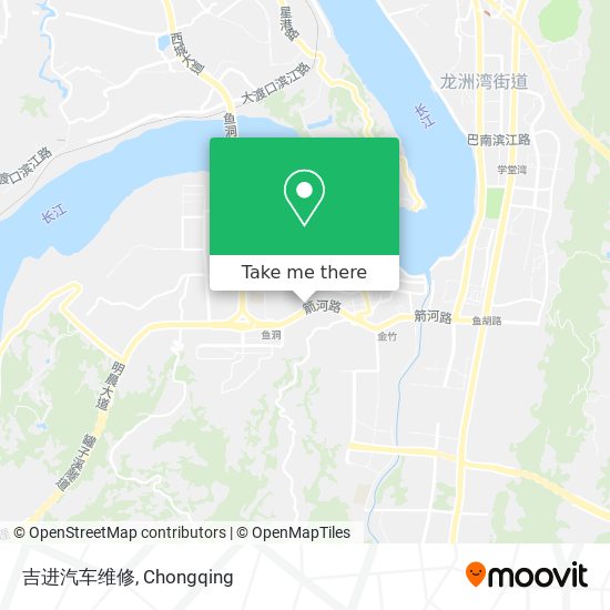 吉进汽车维修 map