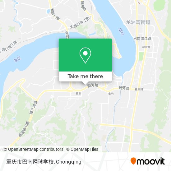 重庆市巴南网球学校 map