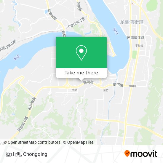 壁山兔 map