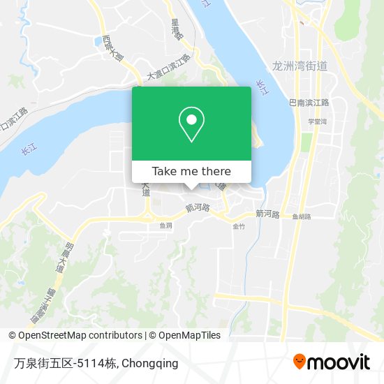 万泉街五区-5114栋 map