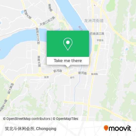 笑北斗休闲会所 map