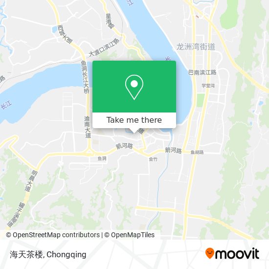 海天茶楼 map