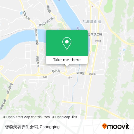 馨蕊美容养生会馆 map