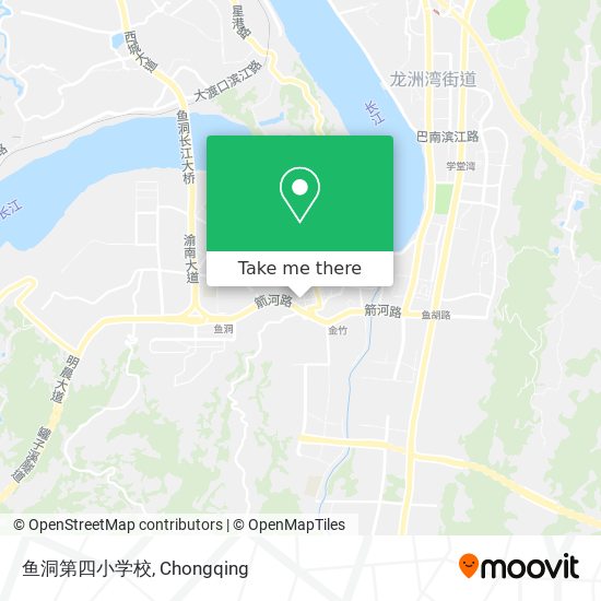 鱼洞第四小学校 map
