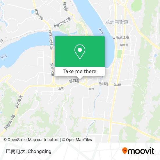 巴南电大 map