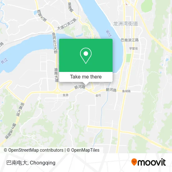 巴南电大 map