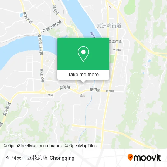 鱼洞天雨豆花总店 map