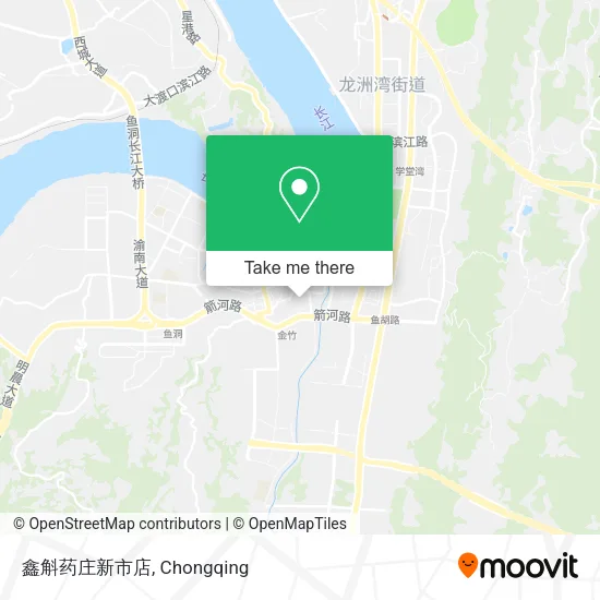 鑫斛药庄新市店 map
