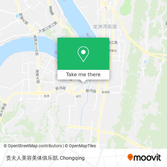 贵夫人美容美体俱乐部 map