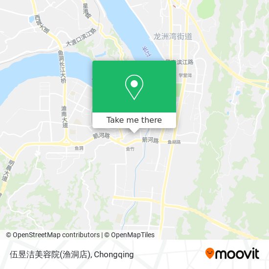 伍昱洁美容院(渔洞店) map