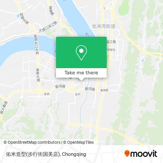 佑米造型(步行街国美店) map