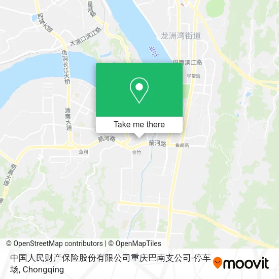 中国人民财产保险股份有限公司重庆巴南支公司-停车场 map