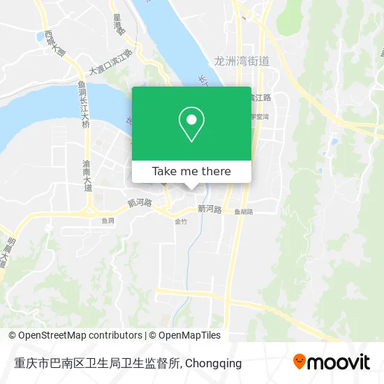 重庆市巴南区卫生局卫生监督所 map