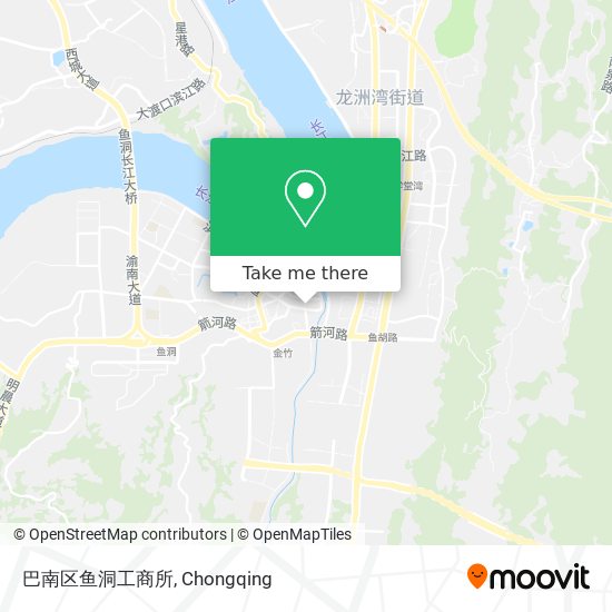 巴南区鱼洞工商所 map