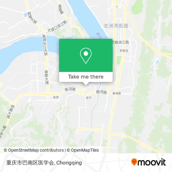 重庆市巴南区医学会 map