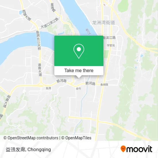 益强发廊 map