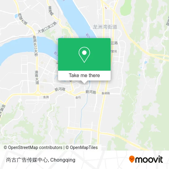 尚古广告传媒中心 map