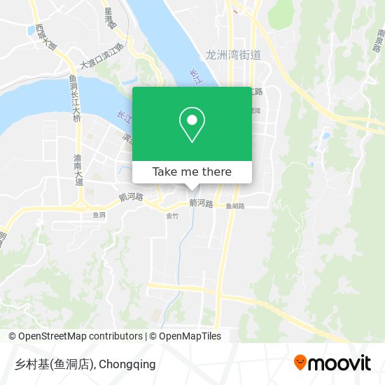 乡村基(鱼洞店) map