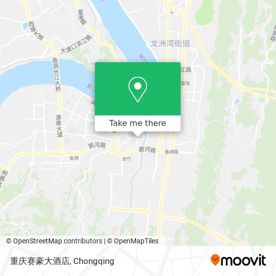 重庆赛豪大酒店 map