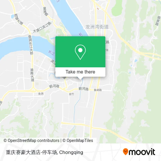 重庆赛豪大酒店-停车场 map