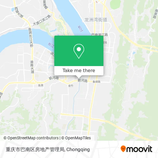 重庆市巴南区房地产管理局 map