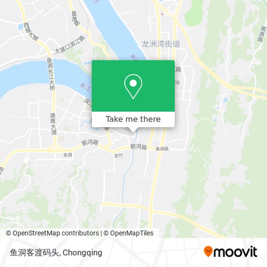 鱼洞客渡码头 map