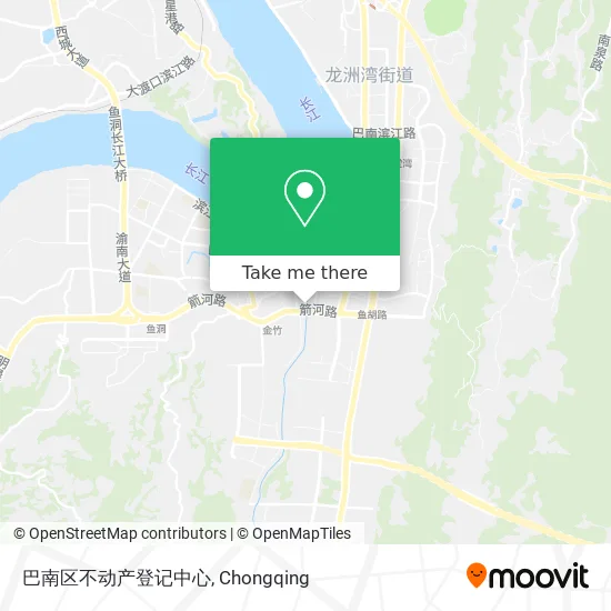 巴南区不动产登记中心 map