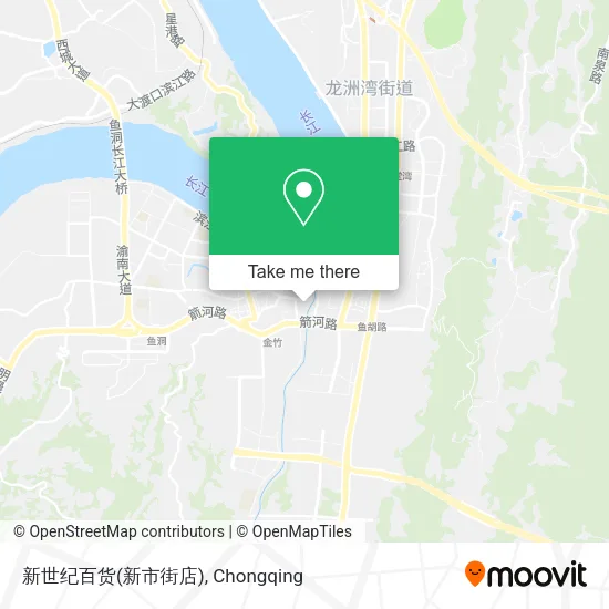 新世纪百货(新市街店) map