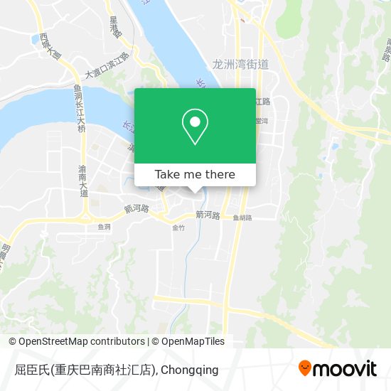 屈臣氏(重庆巴南商社汇店) map