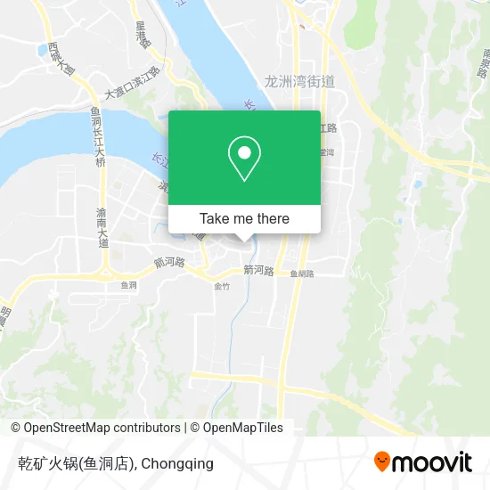 乾矿火锅(鱼洞店) map