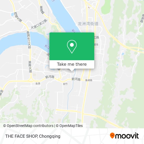 THE FACE SHOP map