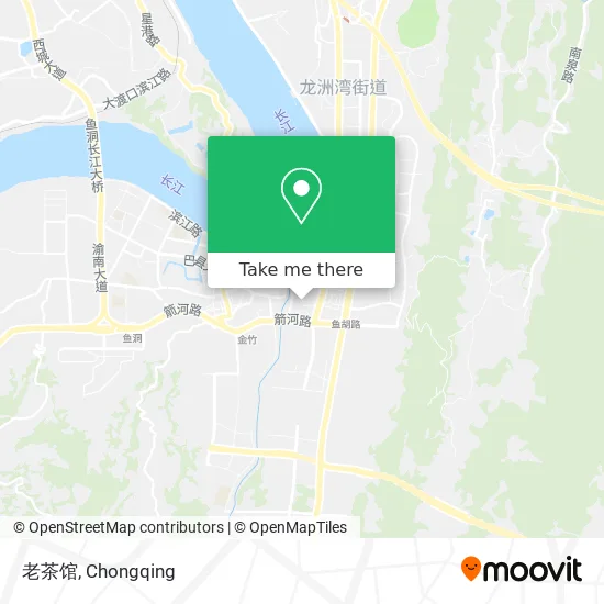 老茶馆 map