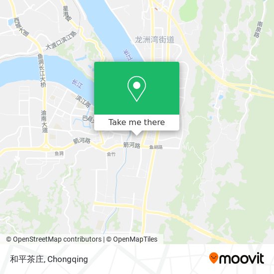 和平茶庄 map