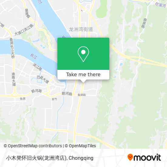 小木凳怀旧火锅(龙洲湾店) map